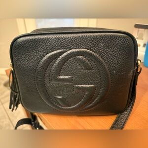 Crossbody camera Bag Leather Small